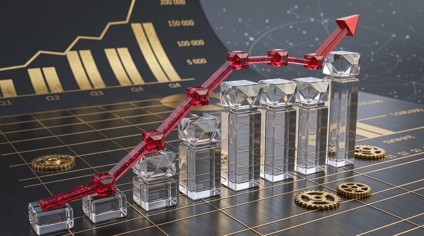 Graphique de croissance positive des investissements SilverOwl